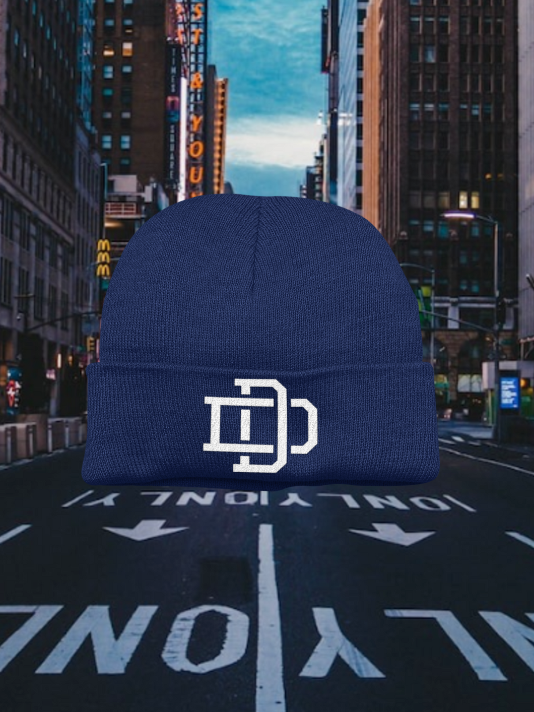 NAVY BLUE SKULLY